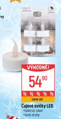 Svíčky čajové LED