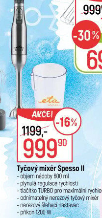 Tyčový mixér Spesso II Eta