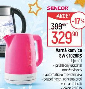 Varná konvice SWK 1028RS Sencor