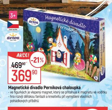 Magnetické divadlo Perníková chaloupka