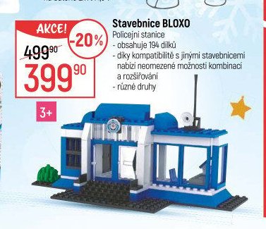 Stavebnice BLOXO Policejní stanice
