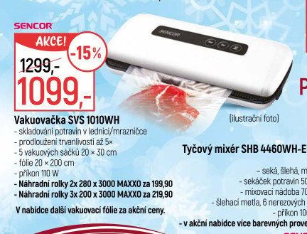 Vakuovačka SVS 1010WH