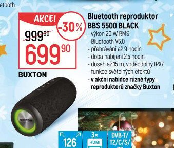 Bluetooth reproduktor BBS 5500 BLACK