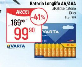 Baterie Longlife AA/AAA