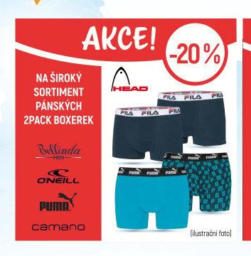 Sortiment pánských 2pack boxerek