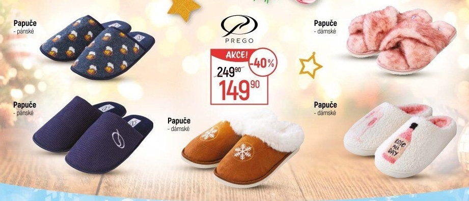 Dámské pantofle Prego