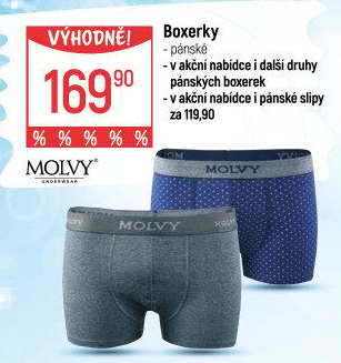 Pánské boxerky Molvy