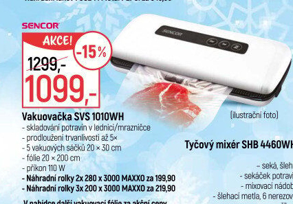 Vakuovačka Sencor SVS1010WH