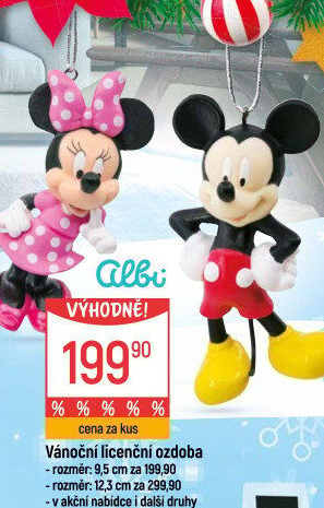 Vánoční ozdoby Albi