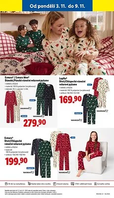 akční leták Lidl 6.11.2025-9.11.2025