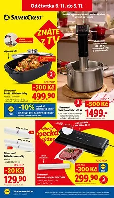 akční leták Lidl 6.11.2025-9.11.2025