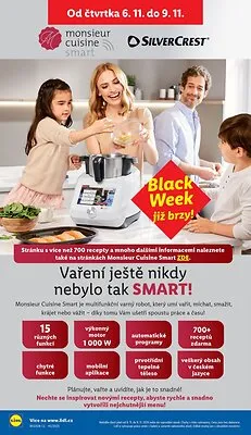 akční leták Lidl 6.11.2025-9.11.2025