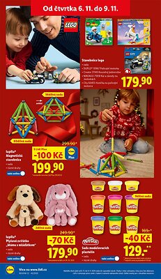 akční leták Lidl 6.11.2025-9.11.2025