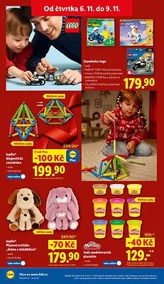 akční leták Lidl 6.11.2025-9.11.2025
