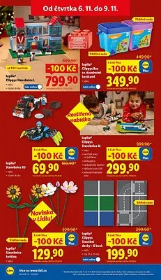 akční leták Lidl 6.11.2025-9.11.2025
