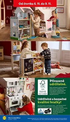 akční leták Lidl 6.11.2025-9.11.2025