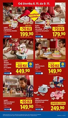 akční leták Lidl 6.11.2025-9.11.2025