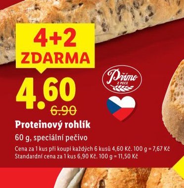 Proteinový rohlík