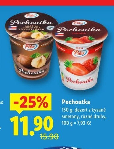 Pochoutka 150 g, dezert z kysané smetany, různé druhy - Lidl akcniletaky.com