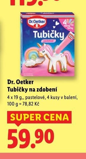 Dr. Oetker Tubičky na zdobení