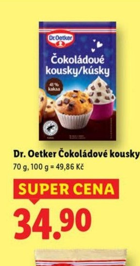 Dr. Oetker Čokoládové kousky