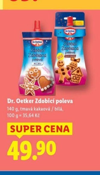 Dr. Oetker Zdobící poleva
