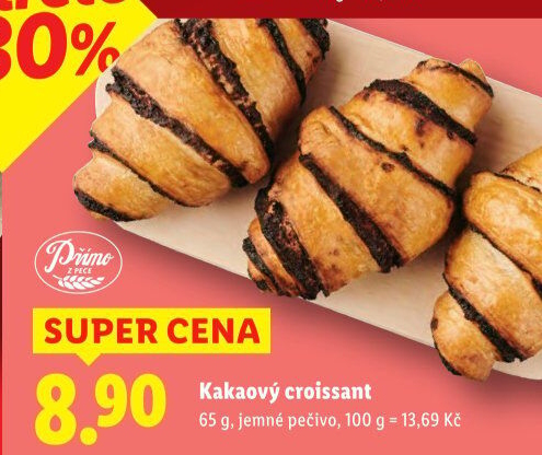 Croissant s náplní