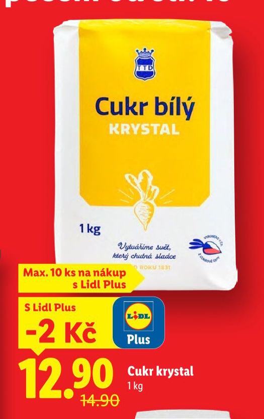 Cukr krystal TTD