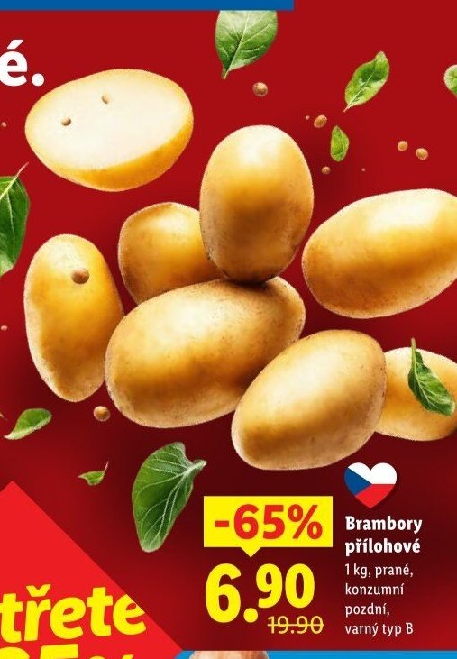 Brambory přílohové
