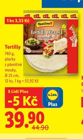 Tastino Tortilla Wraps