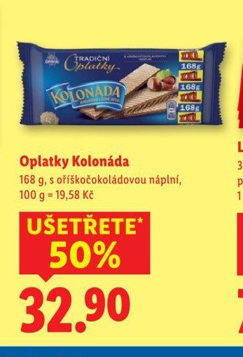 Oplatky Kolonáda