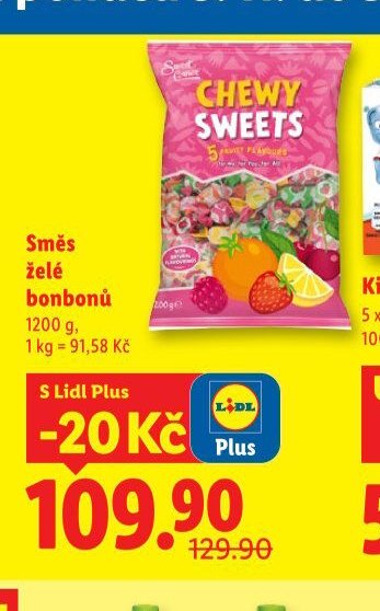 Směs želé bonbonů - Lidl akcniletaky.com