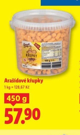 Arašídové křupky