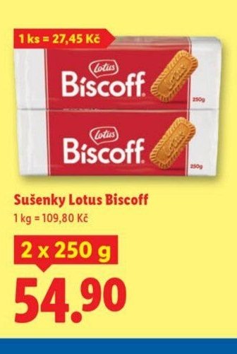 Sušenky Lotus Biscoff