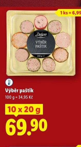 Výběr paštik