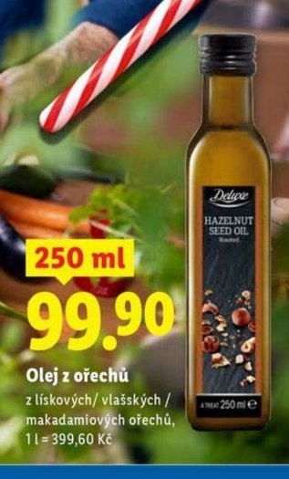 Olej z ořechů