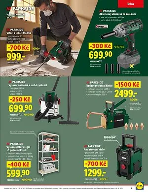 akční leták Lidl 3.11.2025-16.11.2025