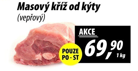 Masový kříž od kýty vepřový