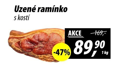 Uzené ramínko s kostí