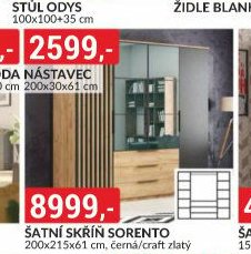 ŠATNÍ SKŘÍŇ SORENTO