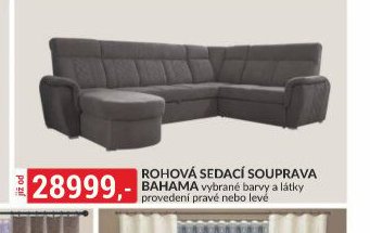ROHOVÁ SEDACÍ SOUPRAVA BAHAMA