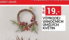 VÝPRODEJ VÁNOČNÍCH UMĚLÝCH KVĚTIN