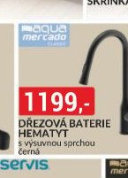 Dřezová baterie Hematyt