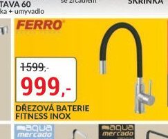 Dřezová baterie Fitness Inox