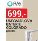 Umyvadlová baterie Colorado otočná