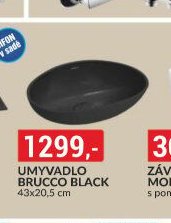 Umyvadlo Brucco Black