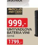 Umyvadlová baterie Vini černá