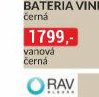 Vanová baterie Vini černá
