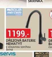 Dřezová baterie Hematyt