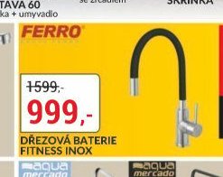 Dřezová baterie Fitness Inox
